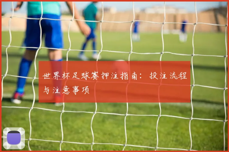世界杯足球赛押注指南：投注流程与注意事项